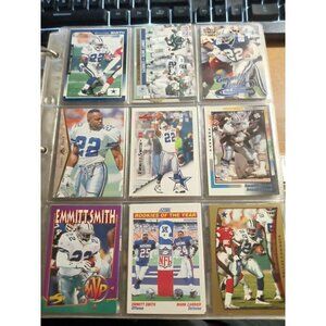 Emmitt Smith 9 Card Lot Dallas Cowboys #3